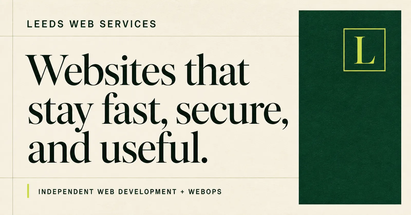 Cover for Rebuilding Leeds Web Services with Astro and Cloudflare Pages